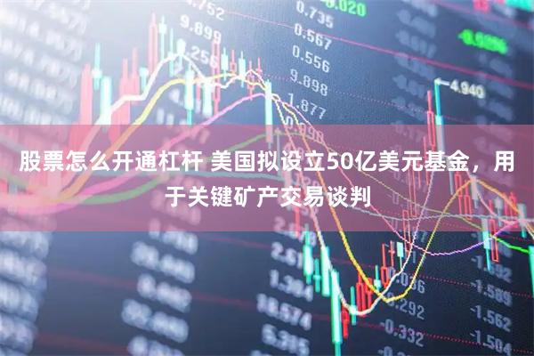 股票怎么开通杠杆 美国拟设立50亿美元基金，用于关键矿产交易谈判